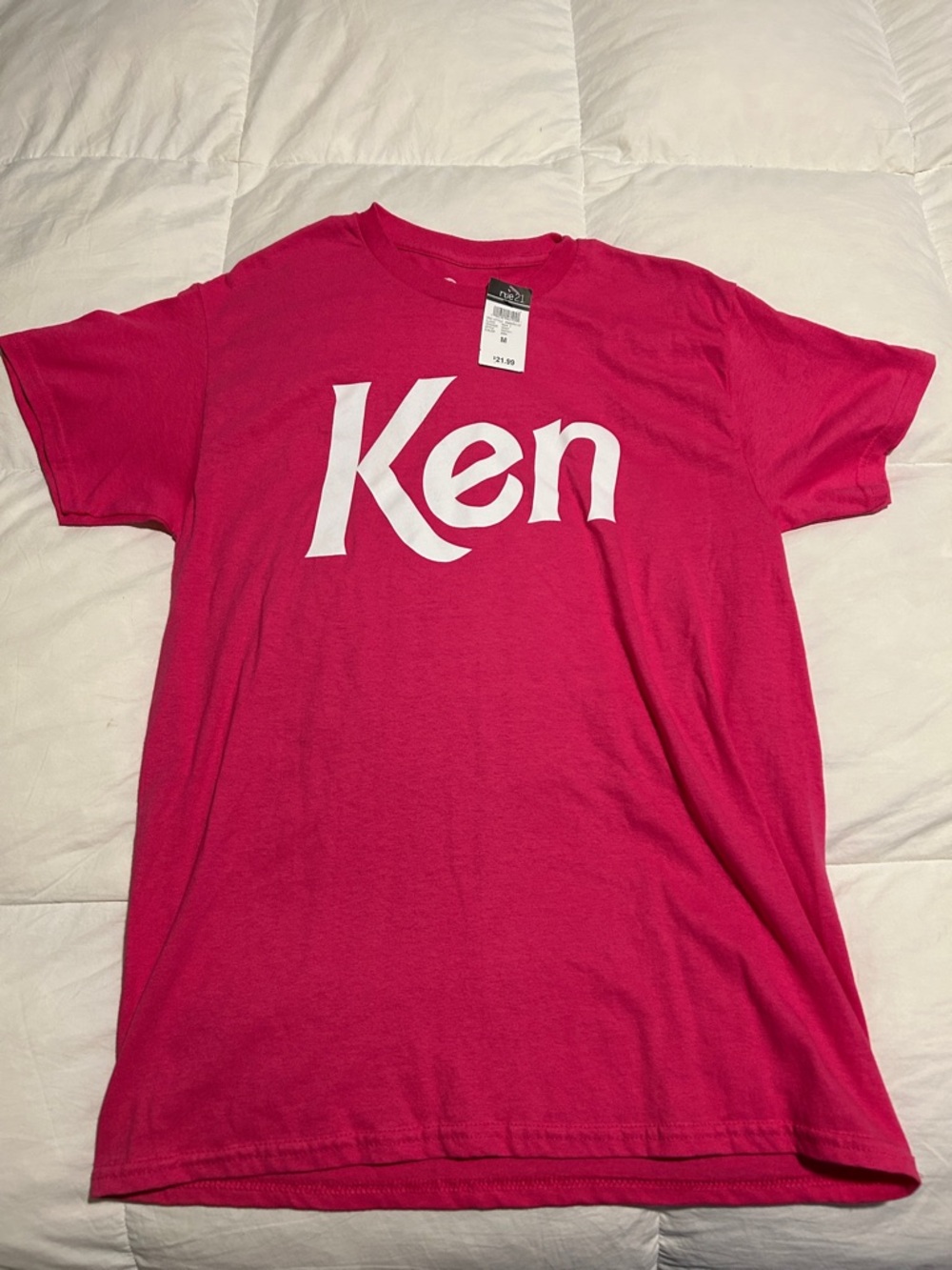NWT Rue21 Ken Graphic Tee - Pink Men's T-Shirt